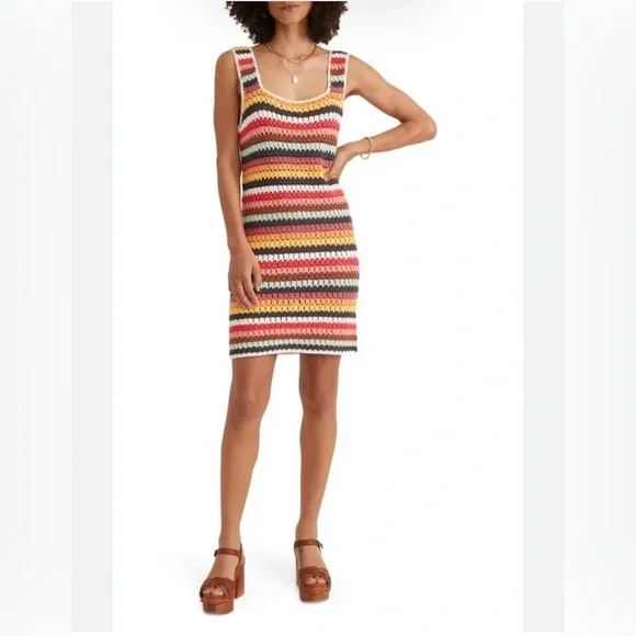 Marine Layer Fiona Crochet Dress - Picture 1 of 6